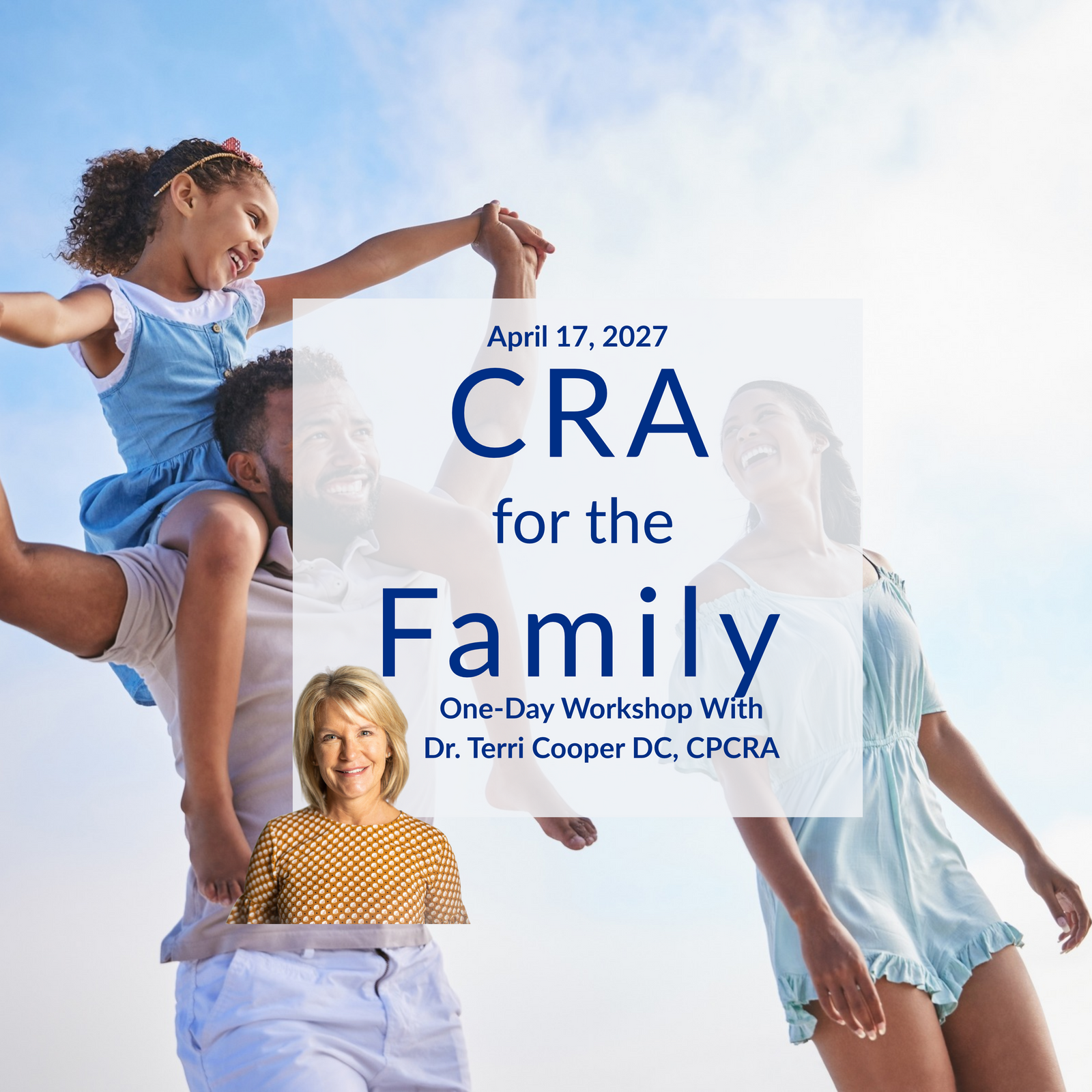 CRA for the Family in Cedar Rapids, IA - Saturday, April 17, 2027
