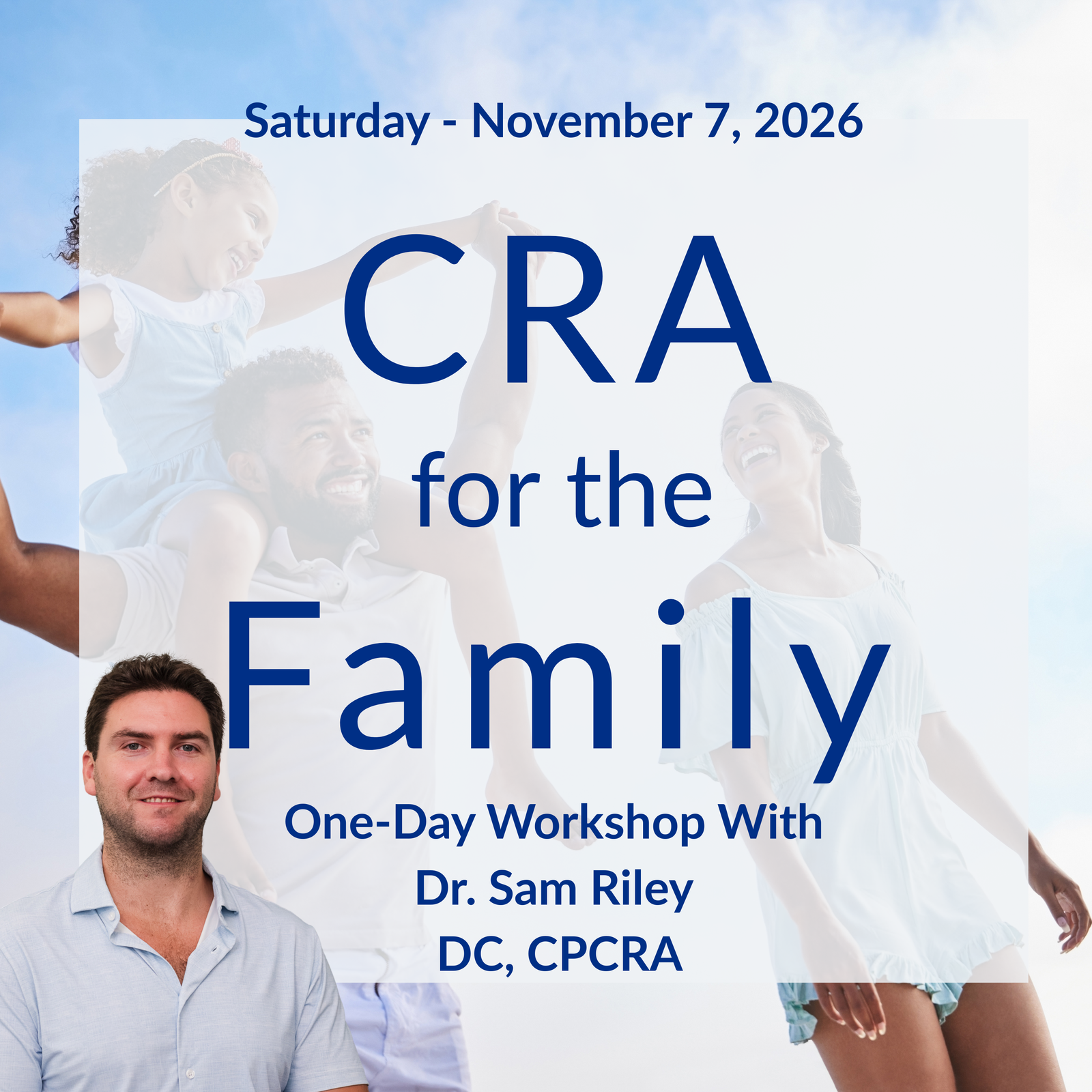 CRA for the Family in Dallas, TX - Saturday, November 7